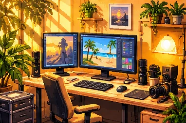 Üretim pixel çalışma alanı